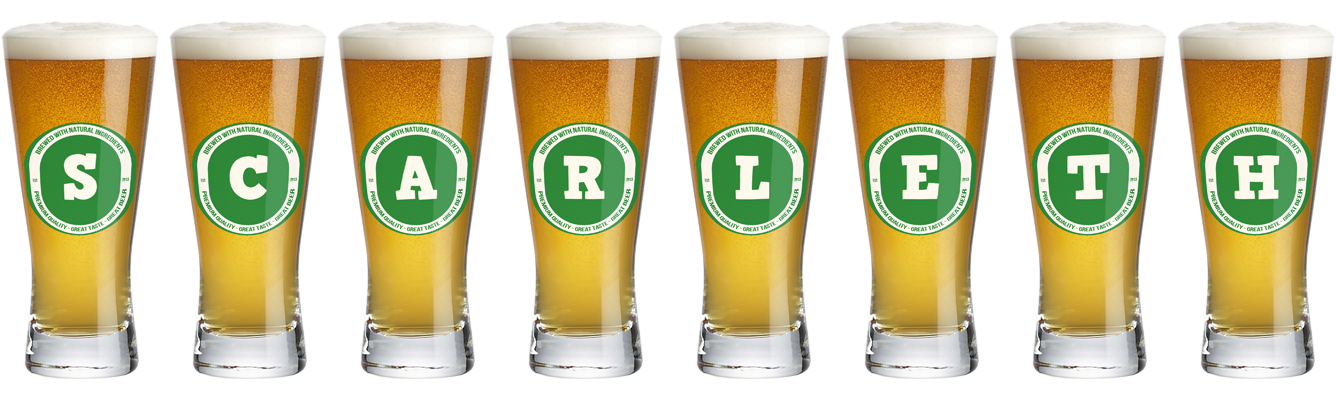 Scarleth lager logo