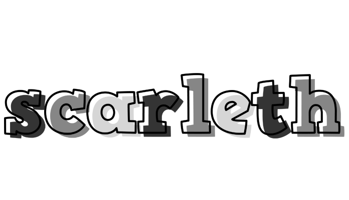 Scarleth night logo