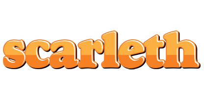 Scarleth orange logo