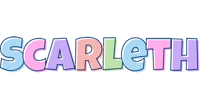 Scarleth pastel logo