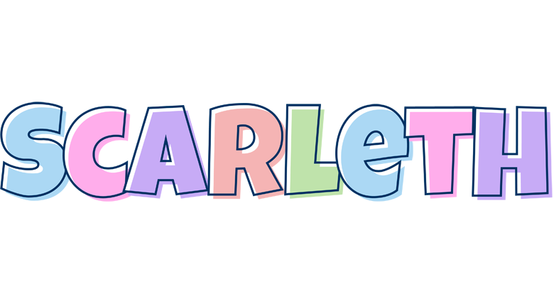 Scarleth pastel logo