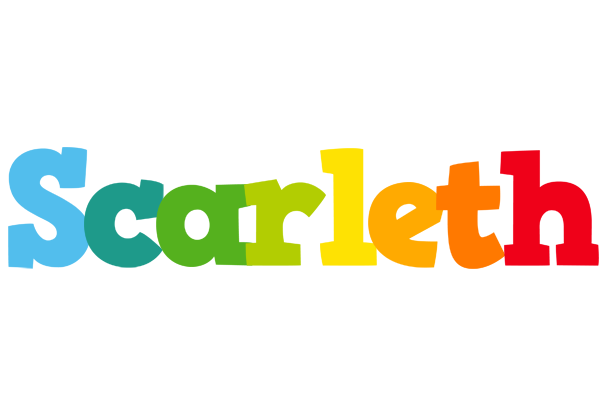 Scarleth rainbows logo