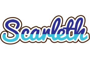 Scarleth raining logo