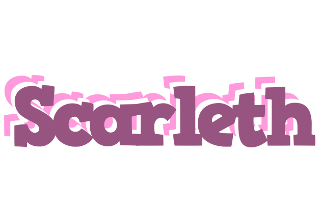 Scarleth relaxing logo