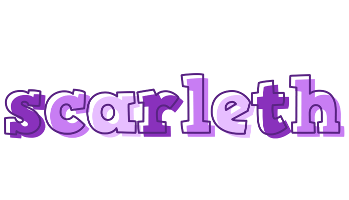 Scarleth sensual logo