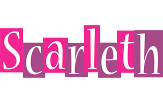 Scarleth whine logo