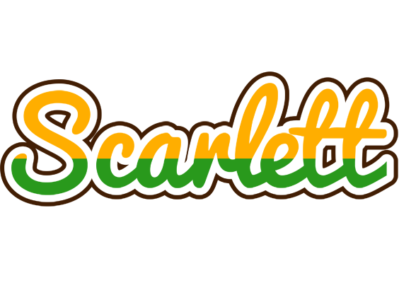 Scarlett banana logo