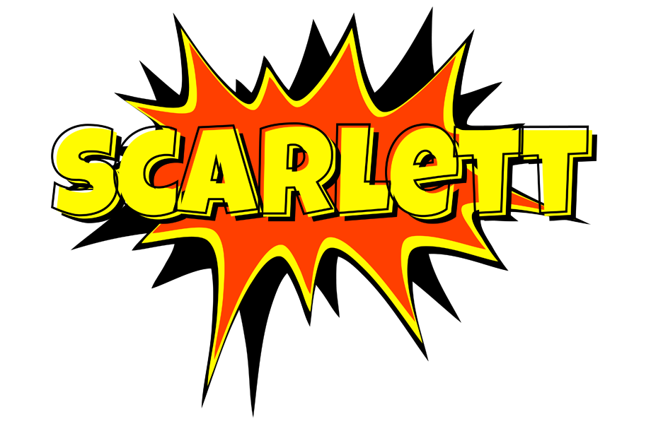 Scarlett bazinga logo