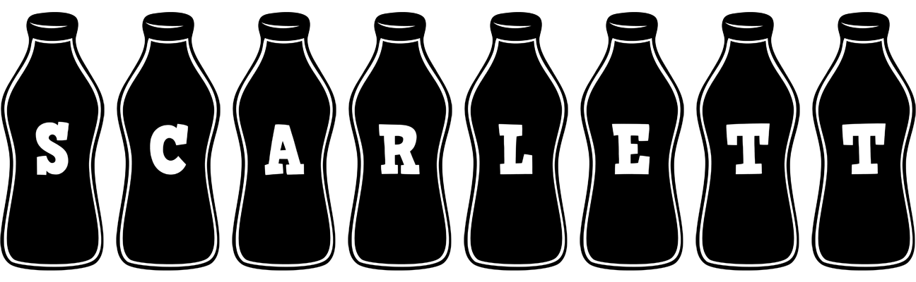 Scarlett bottle logo