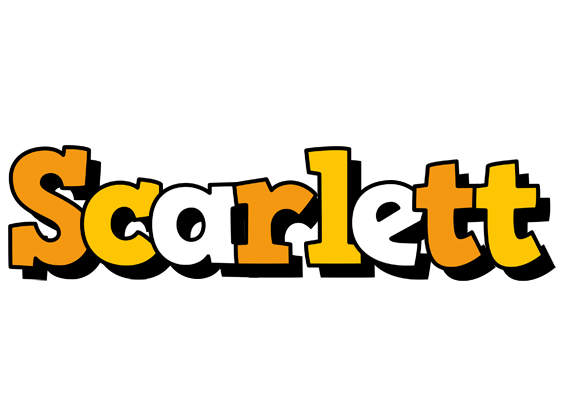 Scarlett cartoon logo
