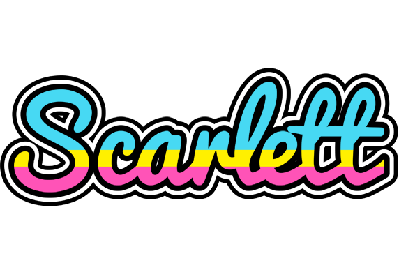 Scarlett circus logo