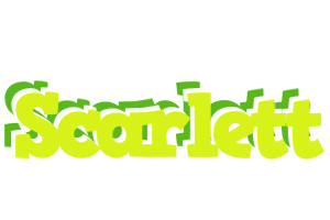 Scarlett citrus logo