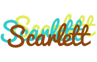Scarlett cupcake logo