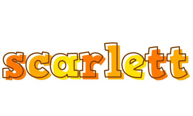Scarlett desert logo