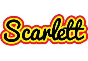 Scarlett flaming logo