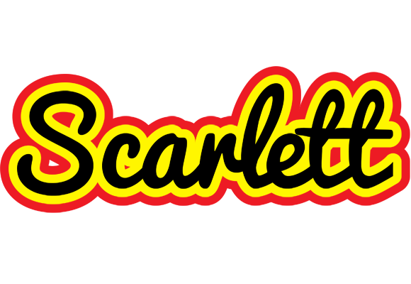 Scarlett flaming logo