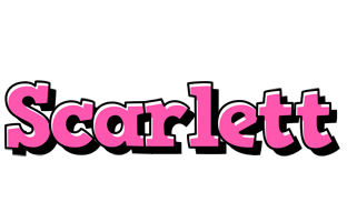 Scarlett girlish logo