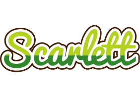 Scarlett golfing logo