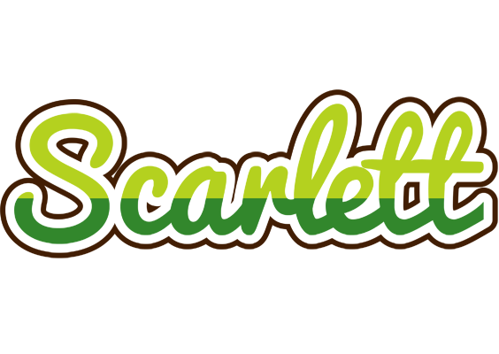 Scarlett golfing logo