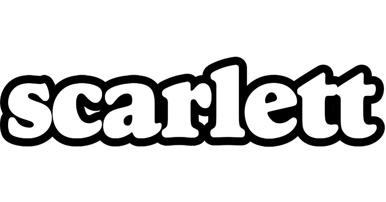 Scarlett panda logo