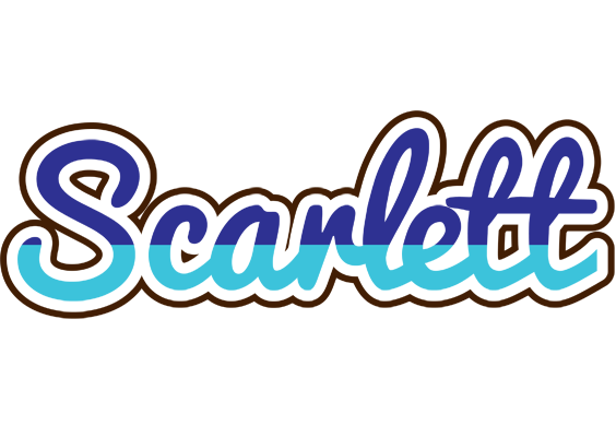 Scarlett raining logo
