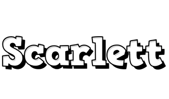 Scarlett snowing logo