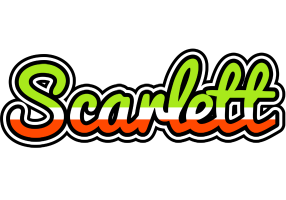 Scarlett superfun logo