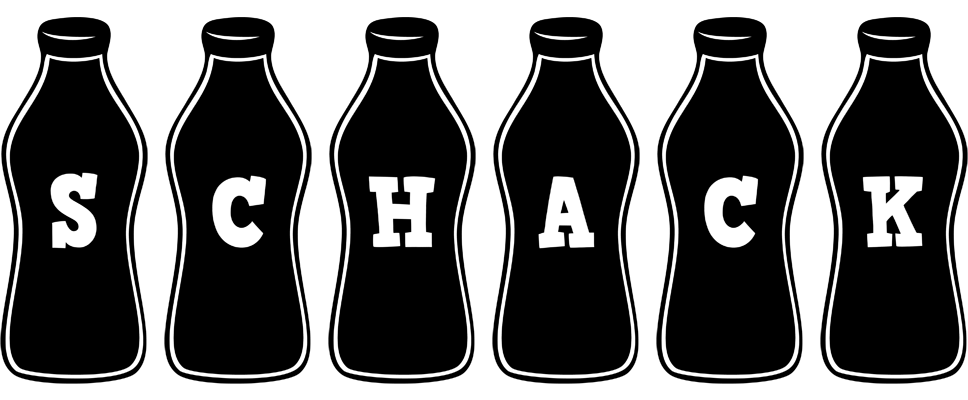 Schack bottle logo