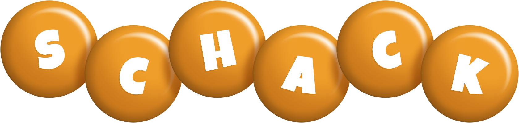 Schack candy-orange logo