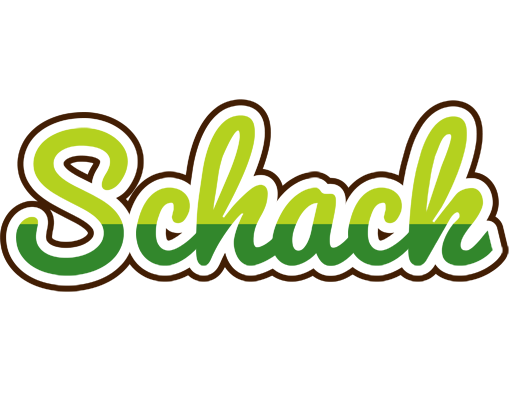 Schack golfing logo