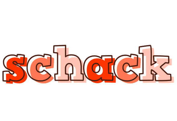 Schack paint logo