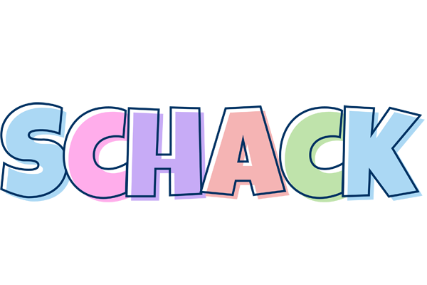 Schack pastel logo
