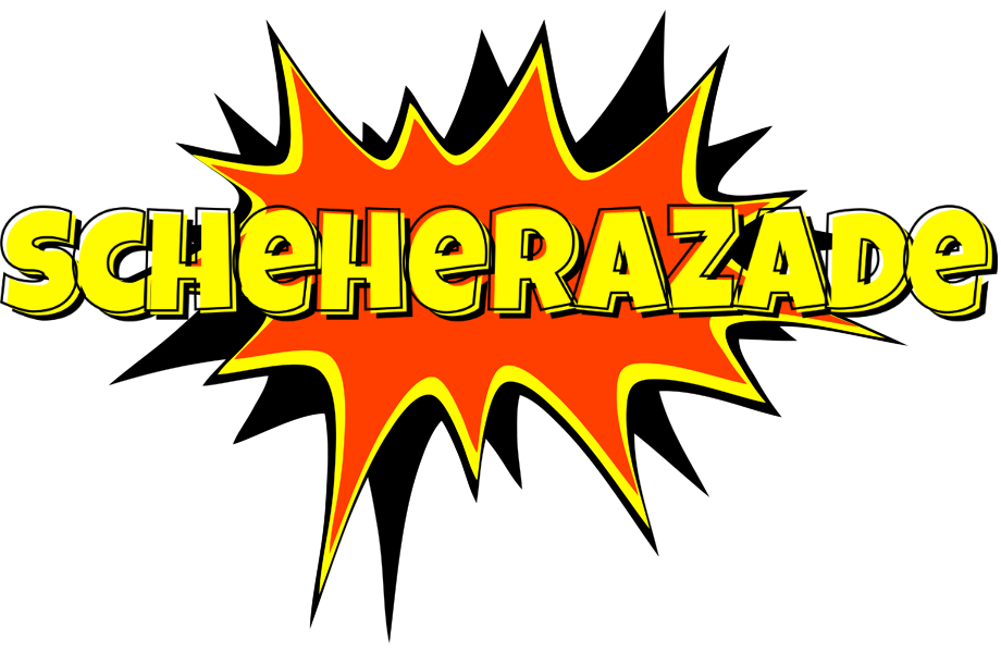 Scheherazade bazinga logo