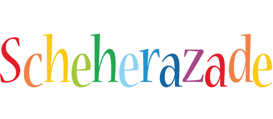 Scheherazade birthday logo