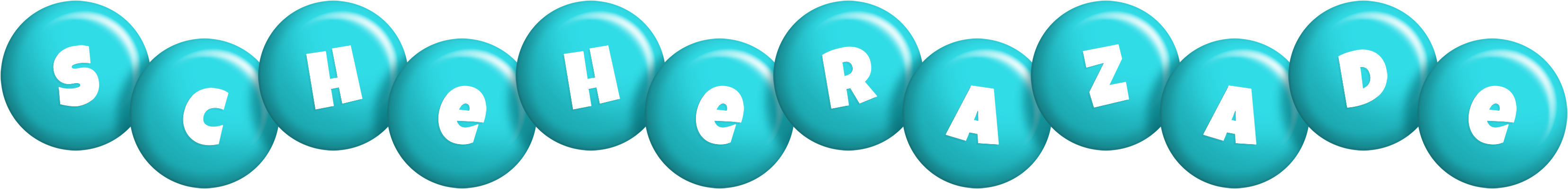 Scheherazade candy-azur logo