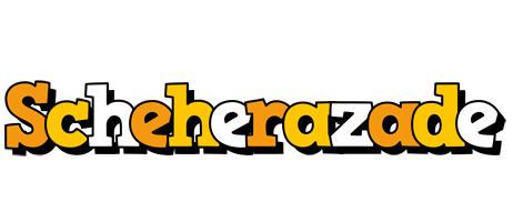 Scheherazade cartoon logo