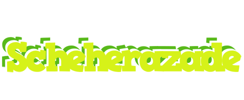 Scheherazade citrus logo