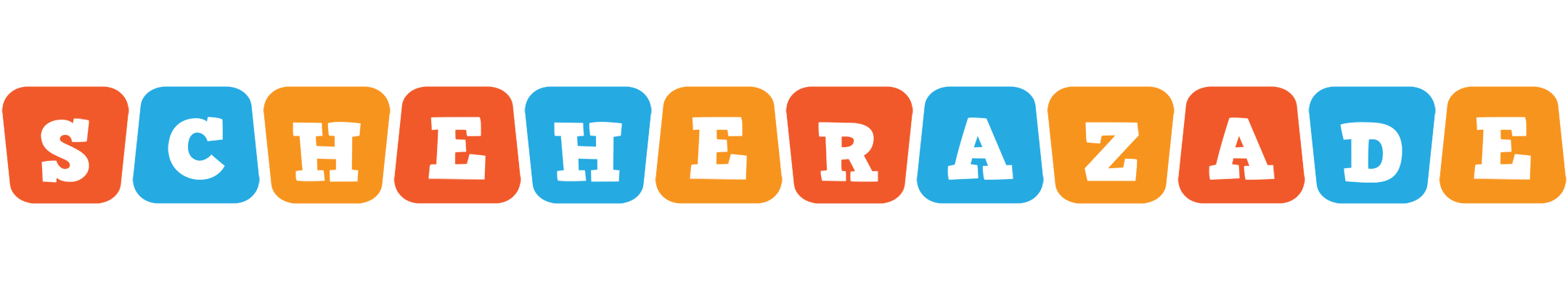 Scheherazade comics logo