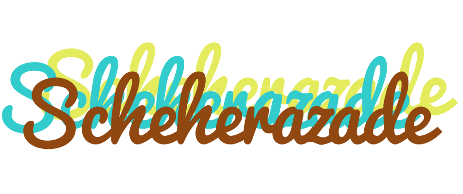 Scheherazade cupcake logo