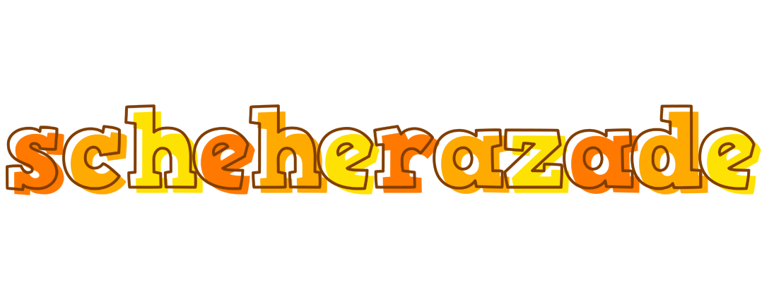 Scheherazade desert logo