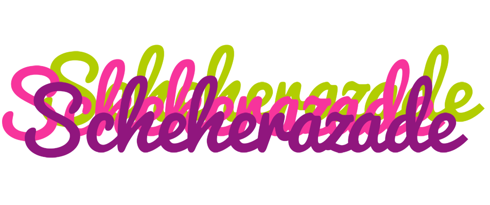 Scheherazade flowers logo