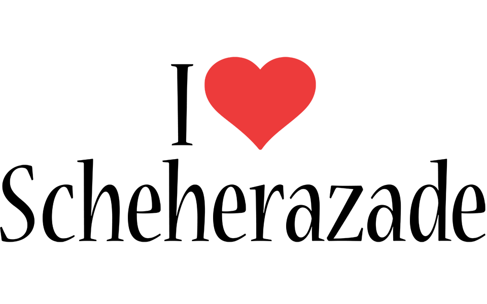 Scheherazade i-love logo