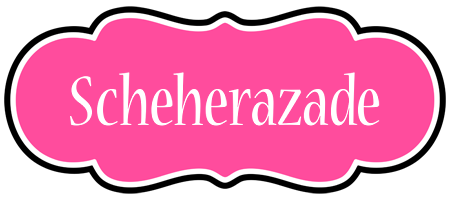 Scheherazade invitation logo