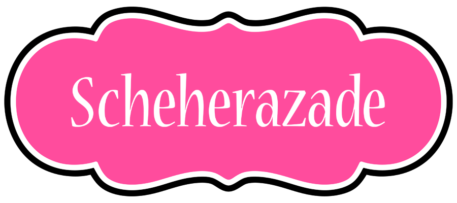 Scheherazade invitation logo
