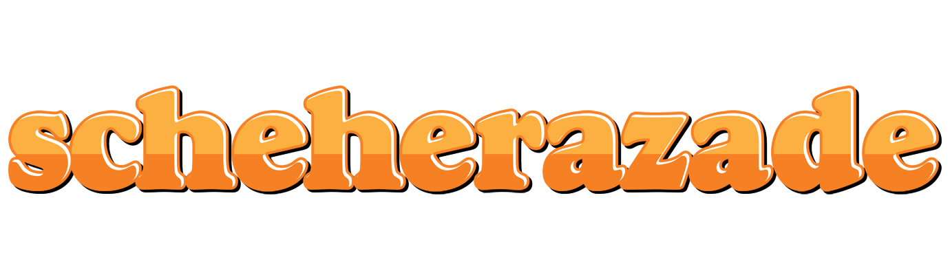Scheherazade orange logo
