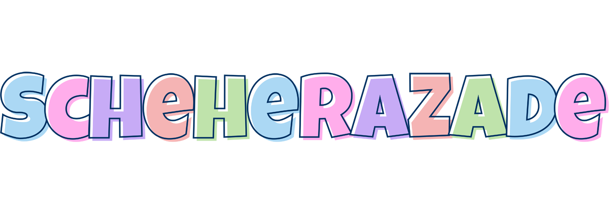 Scheherazade pastel logo