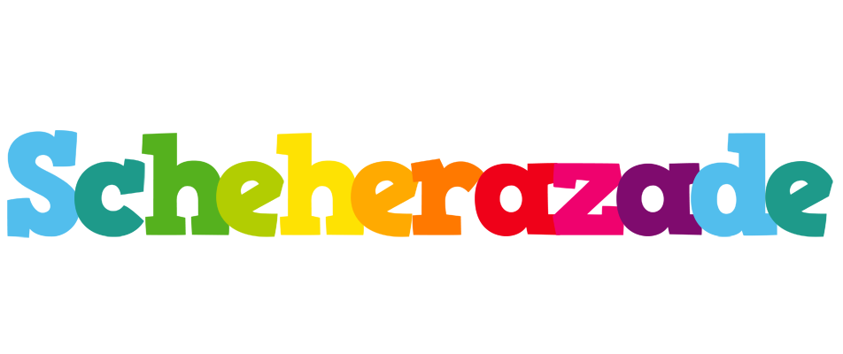 Scheherazade rainbows logo