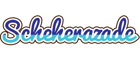 Scheherazade raining logo