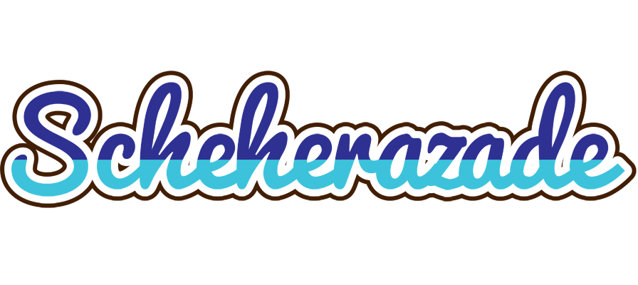 Scheherazade raining logo