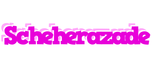 Scheherazade rumba logo